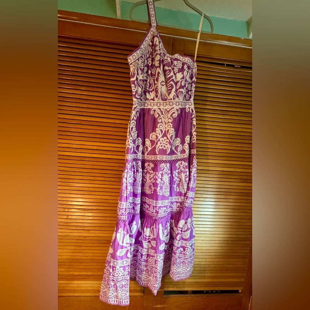 FARM Rio Sweet Garden Lilac Maxi Dress - Picture 7 of 10